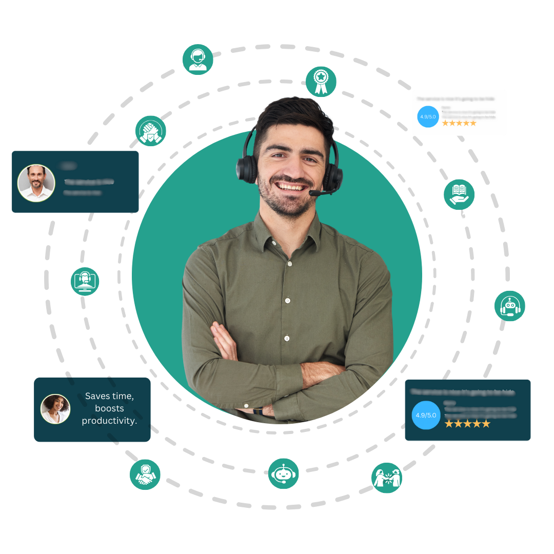 HireVA virtual assistant working remotely